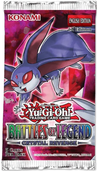 Yugioh Booster Pack Battles of Legend: Crystal Revenge